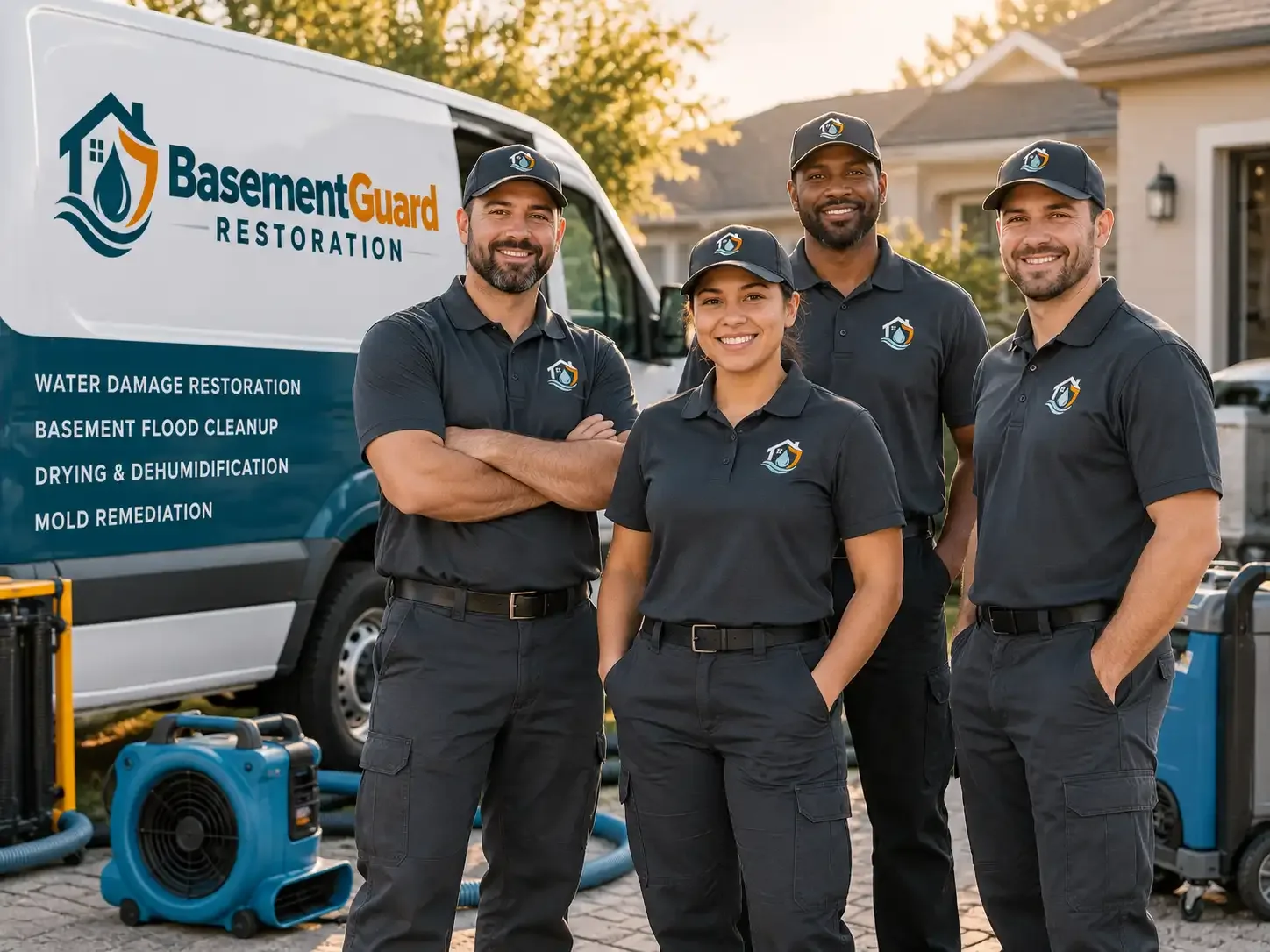 Basement Water Damage Restoration company in Stockholm, SD